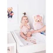 Saltea de infasat, Ceba Baby, Cu Intaritura, Pentru comode, masute de infasat si patuturi, 50x70 cm, Fara BPA, Certificata Oeko-Tex Standard 100, 0 luni+, Basic Balloons BYNW-216-000-734