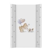 Saltea de infasat, Ceba Baby, Cu Intaritura, Pentru comode, masute de infasat si patuturi, 50x70 cm, Fara BPA, Certificata Oeko-Tex Standard 100, 0 luni+, Ultra Light Friends Forever BYNW-204-000-754