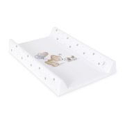 Saltea de infasat, Ceba Baby, Cu Intaritura, Pentru comode, masute de infasat si patuturi, 50x70 cm, Fara BPA, Certificata Oeko-Tex Standard 100, 0 luni+, Ultra Light Friends Forever BYNW-204-000-754