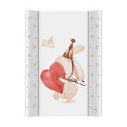 Saltea de infasat, Ceba Baby, Moale, Pentru comode si masute de infasat, 50x70 cm, Fara BPA, Certificata Oeko-Tex Standard 100, 0 luni+, Basic Pierrot BYNW-102-000-785