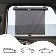 Set 2 parasolare tip rulou pentru geam auto, negru, Sipo EKDSCA-06