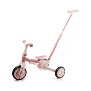 Tricicleta ZIPPY 5in1, sezut rotativ, maner parental, roti din spuma, 12 luni+, Pink EKDmm0443