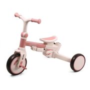 Tricicleta ZIPPY 5in1, sezut rotativ, maner parental, roti din spuma, 12 luni+, Pink EKDmm0443