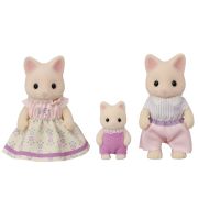 Figurine sylvanian families-familia pisicutelor floral trio sf5769