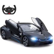 MASINA CU TELECOMANDA BMW I8 SCARA 1 LA 14 VIVRas71000