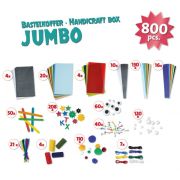 Trusa creatii handmade Jumbo Blue Lena cu 800 accesorii incluse SOLLE42665