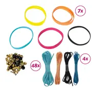 Set creatie impletit bratari Lena, 6 ani+