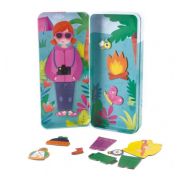 Puzzle magnetic 35 piese, APLI, Multicolor