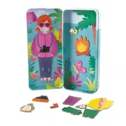 Puzzle magnetic 35 piese, APLI, Multicolor