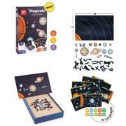 Puzzle magnetic Sistemul solar, Apli Kids, 28 x 18 cm, 27 piese