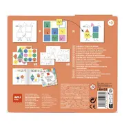 Set educational de autocolante, tematica Emotii, Apli Kids, 3+, Multicolor