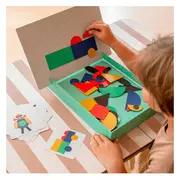 Puzzle magnetic, APLI Kids, 50 de piese, Multicolor