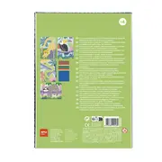 Set 4 planse mozaic, APLI Kids, 4+ ani, Multicolor