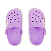Papuci cu bareta Perletti Rainbow High, pentru fete, PVC si EVA, marime 32, lila SOLPE132915