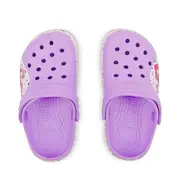 Papuci cu bareta Perletti Rainbow High, pentru fete, PVC si EVA, marime 32, lila SOLPE132915