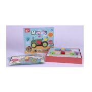 Joc educativ APLI - My first wooden mosaic, 15 piese