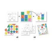 Set educational de autocolante, tematica Emotii, Apli Kids, 3+, Multicolor