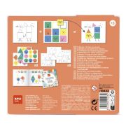 Set educational de autocolante, tematica Emotii, Apli Kids, 3+, Multicolor