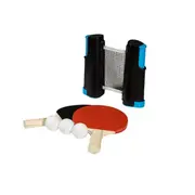 Set tenis de masa cu palete mingi si fileu extensibil SportX SOLVDM2004280