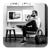 Geanta multifunctionala pentru parinti skiddou inger, onyz leather, negru sk_2080023