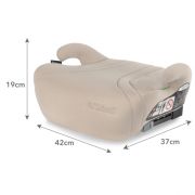 Inaltator auto cu isofix 125-150 cm kidwell bono - beige edeedifosabon03a0