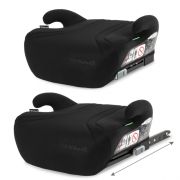 Inaltator auto cu isofix 125-150 cm kidwell bono - black edeedifosabon01a0