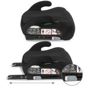 Inaltator auto cu isofix 125-150 cm kidwell bono - black edeedifosabon01a0