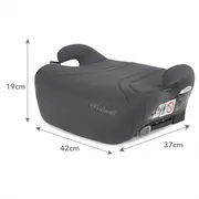 Inaltator auto cu isofix 125-150 cm kidwell bono - gray edeedifosabon02a0