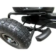 Kart cu pedale gokart, 3-7 ani, roti gonflabile, g1 r-sport - negru edeedia15negru