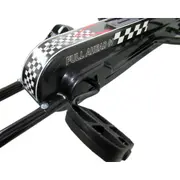 Kart cu pedale gokart, 3-7 ani, roti gonflabile, g1 r-sport - negru edeedia15negru