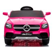 Masinuta electrica cu telecomanda 4 x 4, roti eva, mercedes amg glc coupe, varsta 1-4.5 ani, 105x67x46 cm, putere 180w - roz edeediglccouperoz