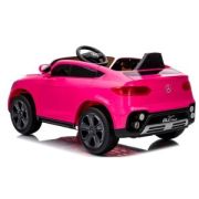 Masinuta electrica cu telecomanda 4 x 4, roti eva, mercedes amg glc coupe, varsta 1-4.5 ani, 105x67x46 cm, putere 180w - roz edeediglccouperoz