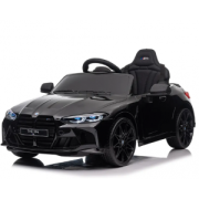 Masinuta electrica cu telecomanda bmw m4, 110x70x50 cm, varsta 1-5 ani, roti eva, scaun din piele eco, putere 90w - negru edeedibmwm4negru