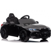 Masinuta electrica cu telecomanda bmw m4, 110x70x50 cm, varsta 1-5 ani, roti eva, scaun din piele eco, putere 90w - negru edeedibmwm4negru