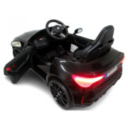 Masinuta electrica cu telecomanda bmw m4, 110x70x50 cm, varsta 1-5 ani, roti eva, scaun din piele eco, putere 90w - negru edeedibmwm4negru