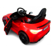 Masinuta electrica cu telecomanda bmw m4, 110x70x50 cm, varsta 1-5 ani, roti eva, scaun din piele eco, putere 90w - rosu edeedibmwm4rosu