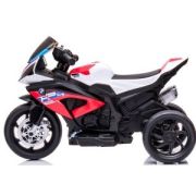 Motocicleta electrica pentru copii bmw hp4, 84x55x42 cm, varsta 2-5 ani, roti si scaun din plastic, putere 60w - rosu edeedibmwhp4rosu