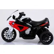 Motocicleta electrica pentru copii bmw s1000rr, 69x44x36.5 cm, varsta 1.5-4 ani, roti si scaun din plastic, putere 25w - rosu edeedibmws1000rrrosu