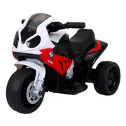 Motocicleta electrica pentru copii bmw s1000rr, 69x44x36.5 cm, varsta 1.5-4 ani, roti si scaun din plastic, putere 25w - rosu edeedibmws1000rrrosu