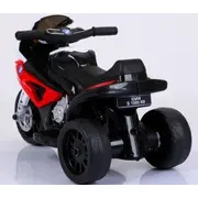 Motocicleta electrica pentru copii bmw s1000rr, 69x44x36.5 cm, varsta 1.5-4 ani, roti si scaun din plastic, putere 25w - rosu edeedibmws1000rrrosu
