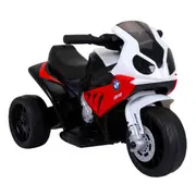 Motocicleta electrica pentru copii bmw s1000rr, 69x44x36.5 cm, varsta 1.5-4 ani, roti si scaun din plastic, putere 25w - rosu edeedibmws1000rrrosu