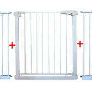 Poarta de siguranta din metal 79-105 cm r-sport s2 - alb edeedijlb328-2alb