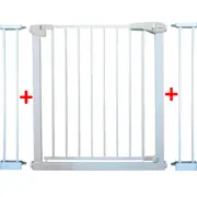 Poarta de siguranta din metal 79-105 cm r-sport s2 - alb edeedijlb328-2alb