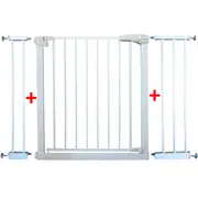 Poarta de siguranta din metal 79-115 cm r-sport s3 - alb edeedijlb328-3alb