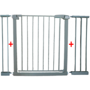 Poarta de siguranta din metal 79-115 cm r-sport s3 - gri edeedijlb328-3gri
