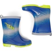 Cizme de cauciuc Perletti cu margine reflectorizanta marimi 28 29 gri albastru SOLPE15598-28/29