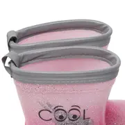 Cizme de cauciuc Perletti cu sclipici marime 28 29  roz fuchsia SOLPE155964