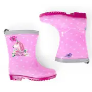 Cizme de cauciuc Perletti magic unicorn marime 22 23 roz SOLPE15625