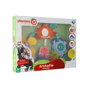 Jucarie bebelusi arcada cu activitati si clips prindere Vitamina G SOLGL05206