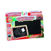 Tablita lemn RS Toys cu creta si burete SOLRS8299